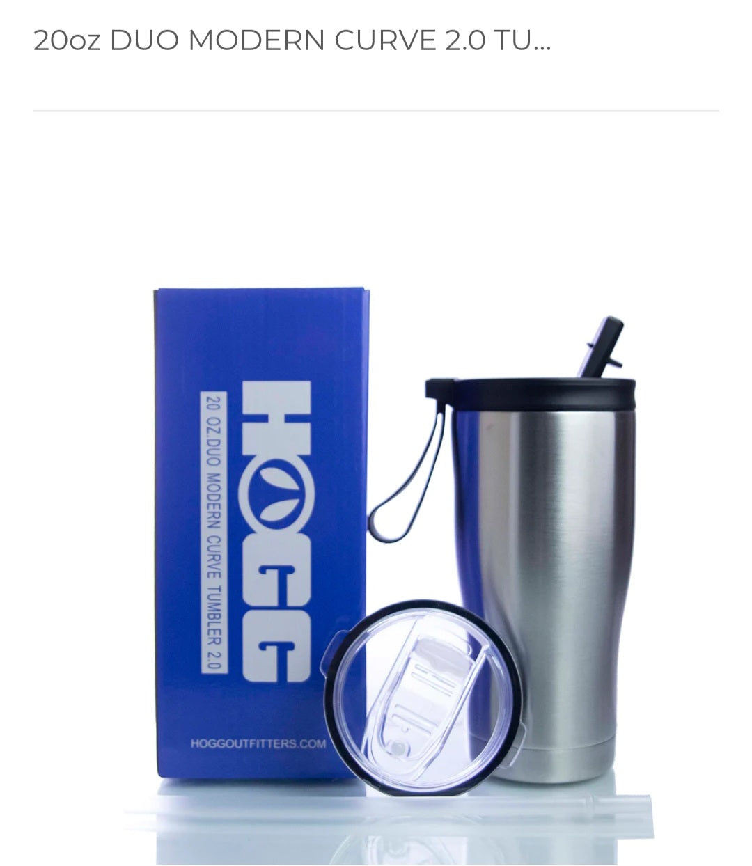 20oz Duo Modern Curve Tumbler 2.0