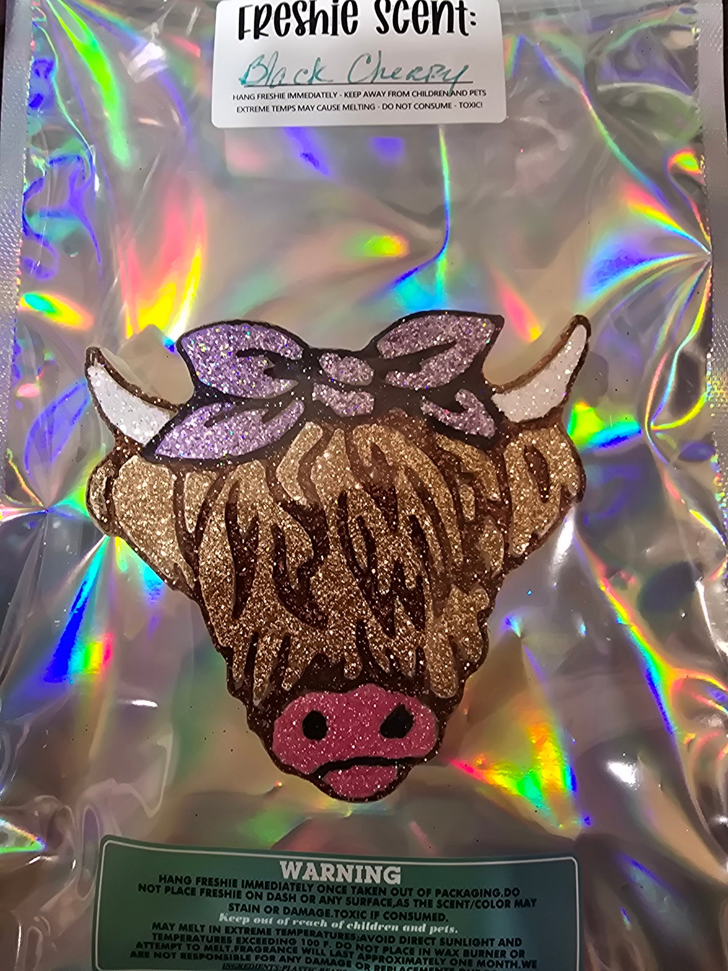HIGHLAND COW black cherry