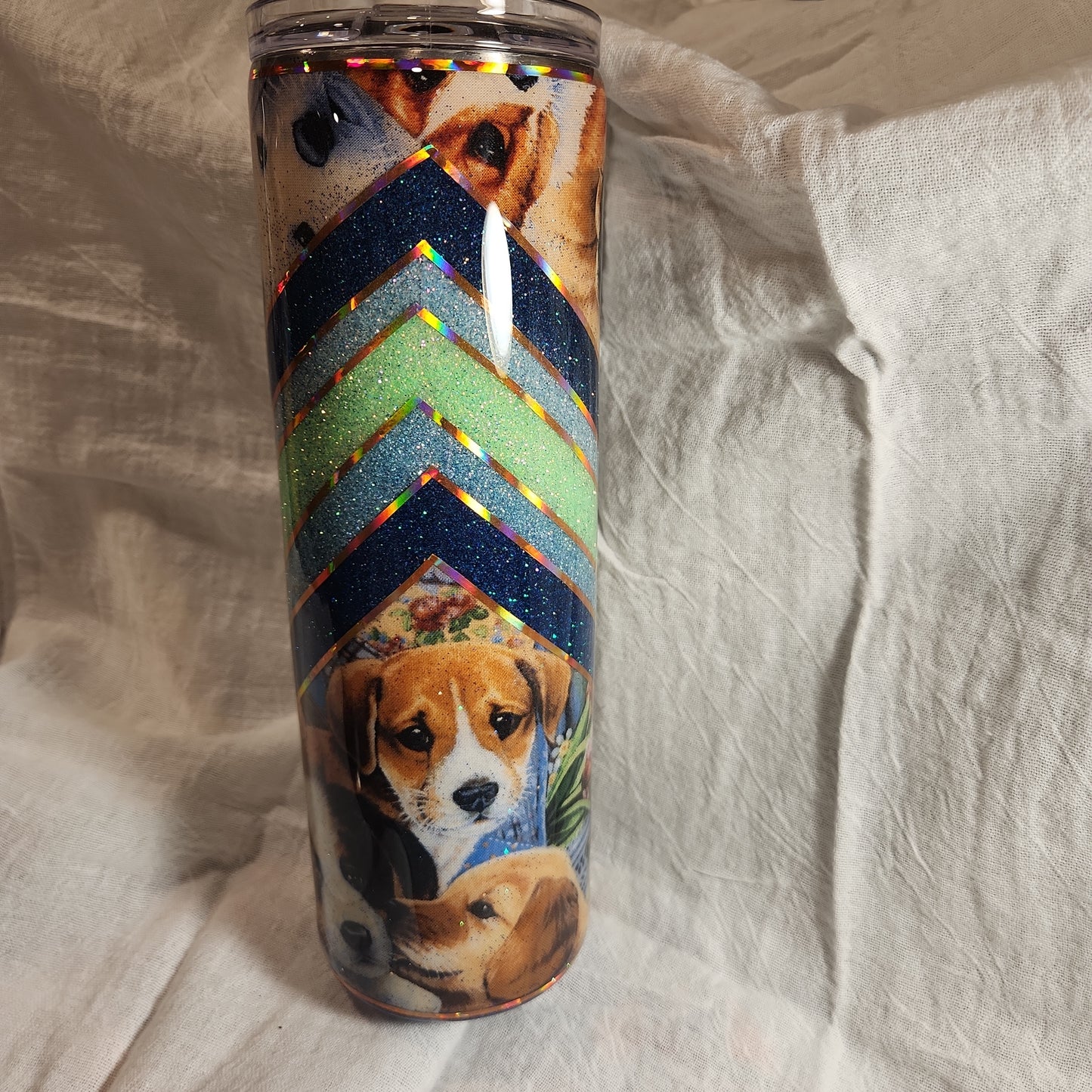 30OZ Skinny Fabric Tumbler