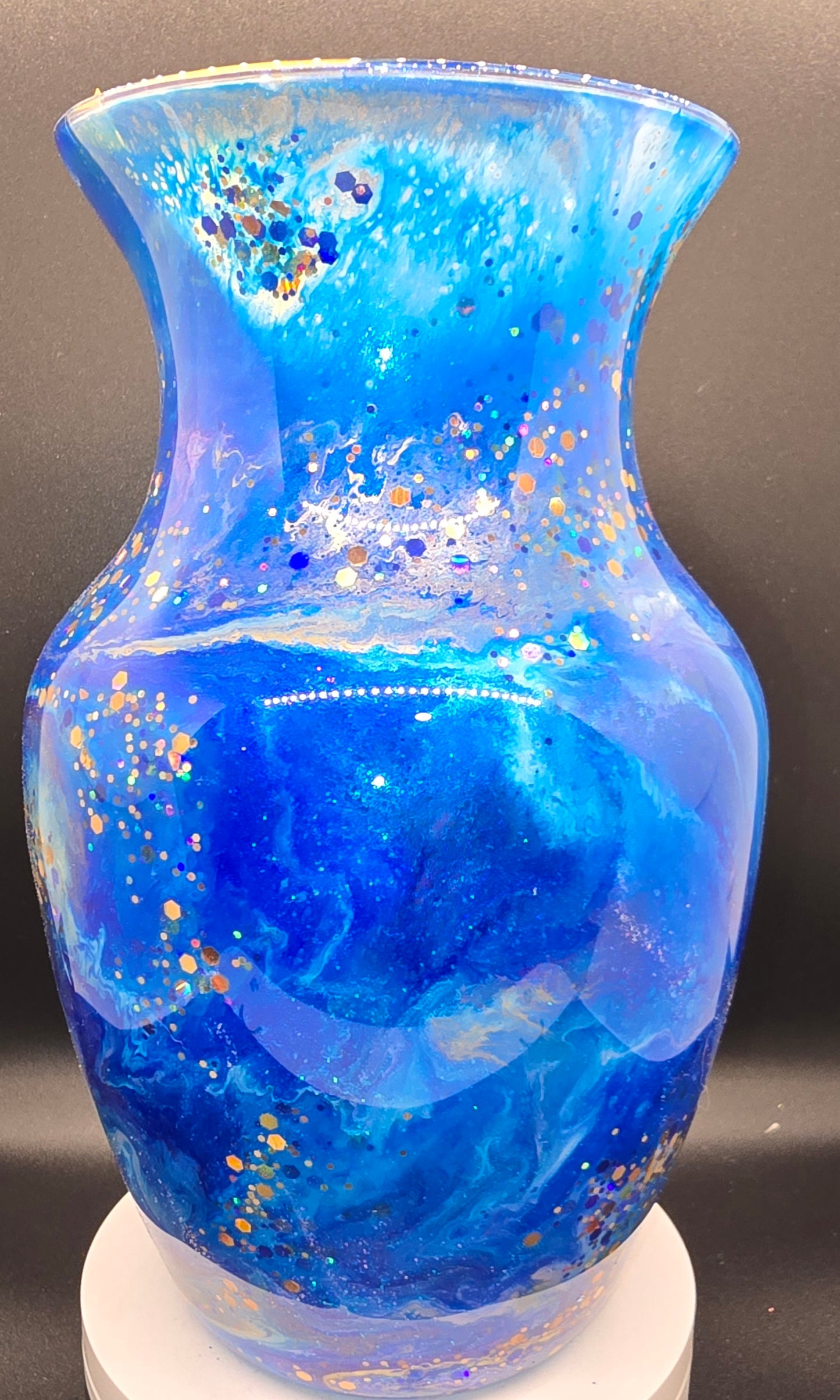 #36 Blue large vase GHOST