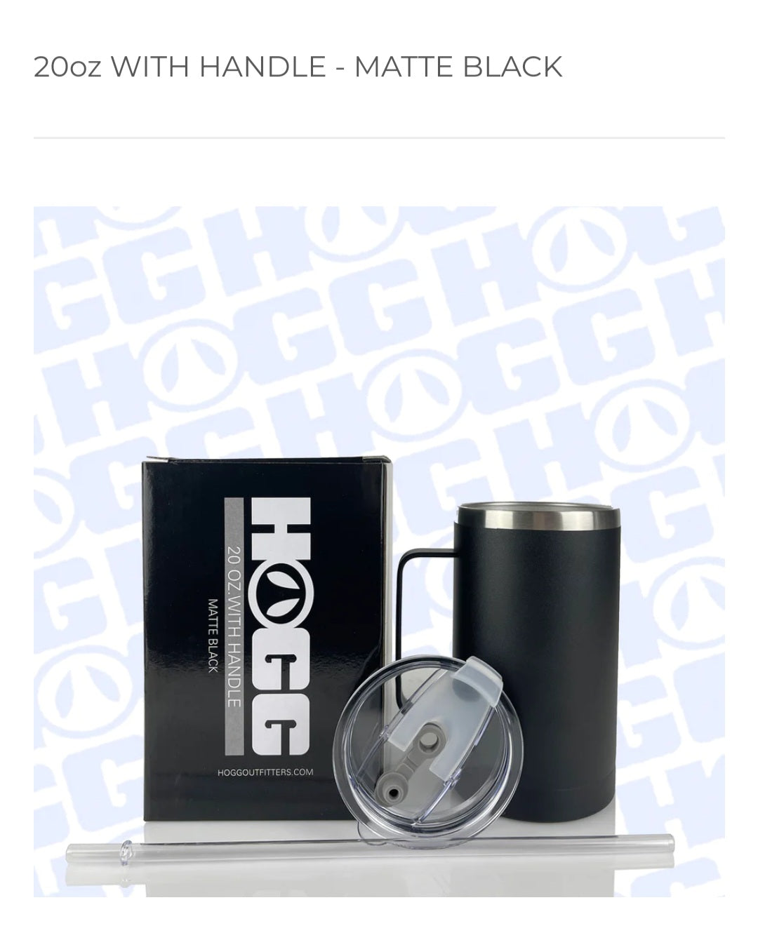 20oz Cup W/ Handle (not skinny)