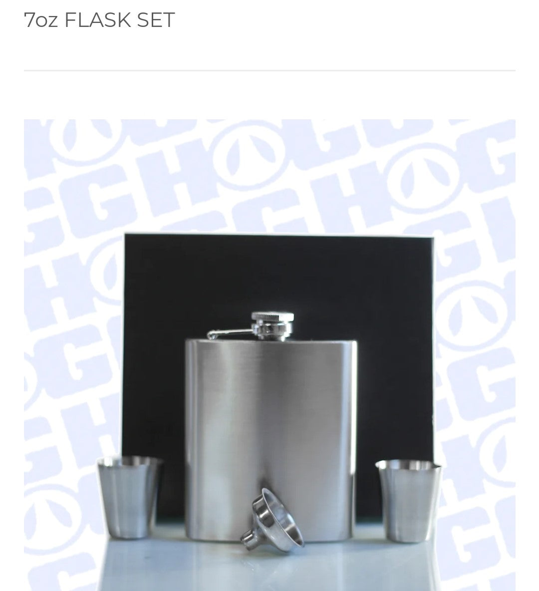 7oz Flask Set