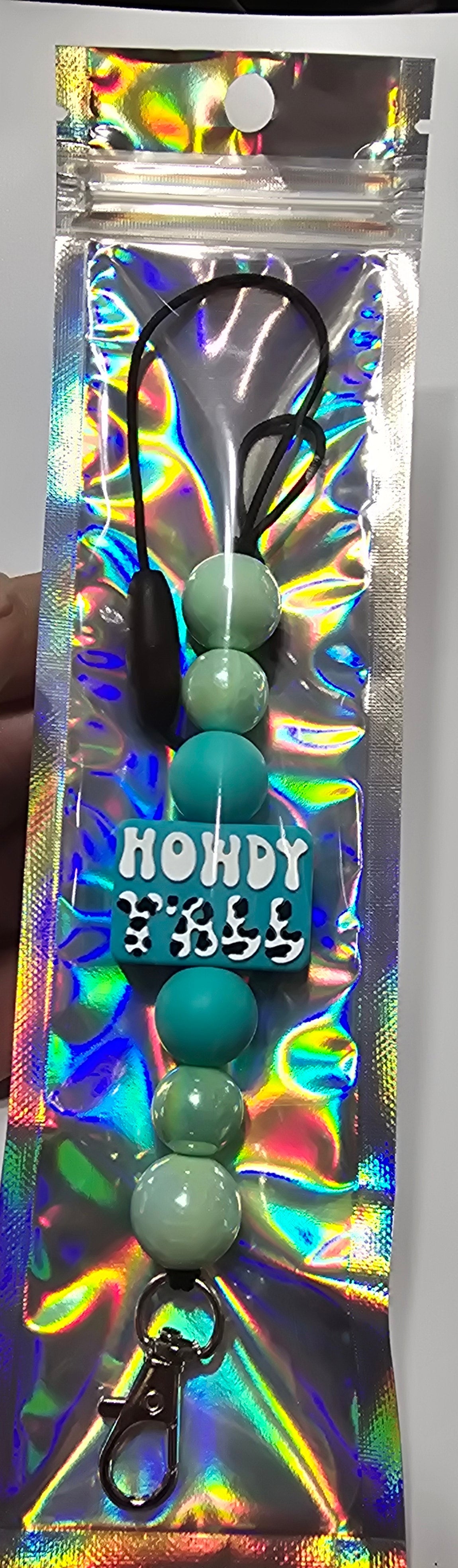 Car freshie hanger Howdy yall