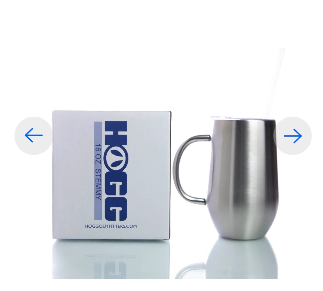 16oz stemmy w/handle