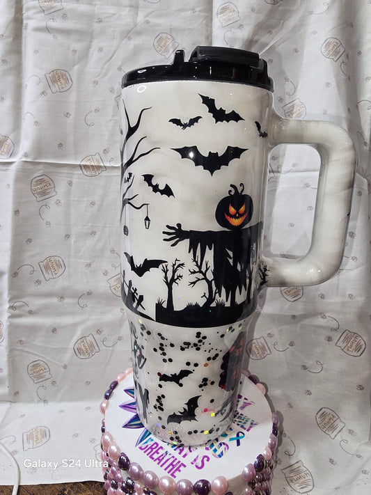 #38 30oz Big Swig spooky