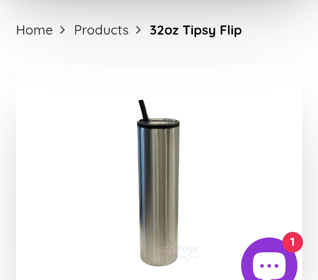 32oz Tipsy Flip